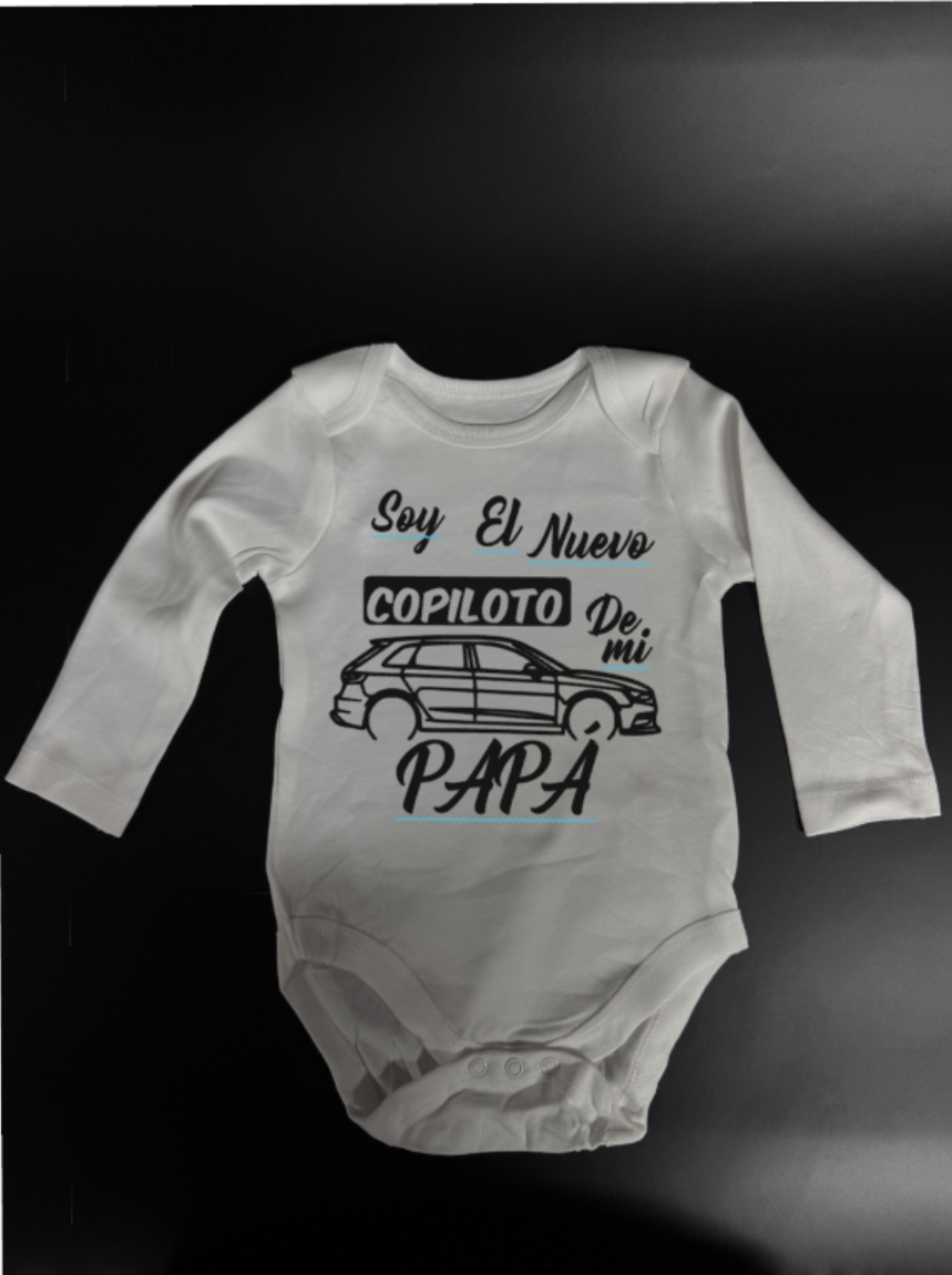 Body bebe: Copiloto de PAPA Audi