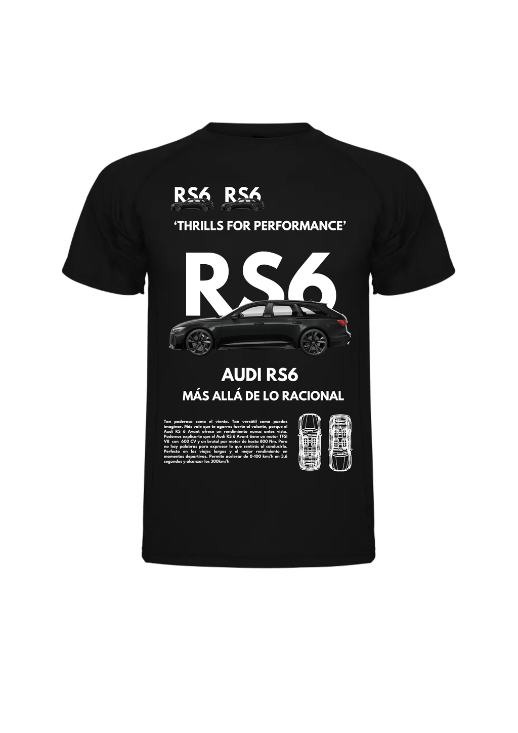 Camiseta Audi RS6 C8