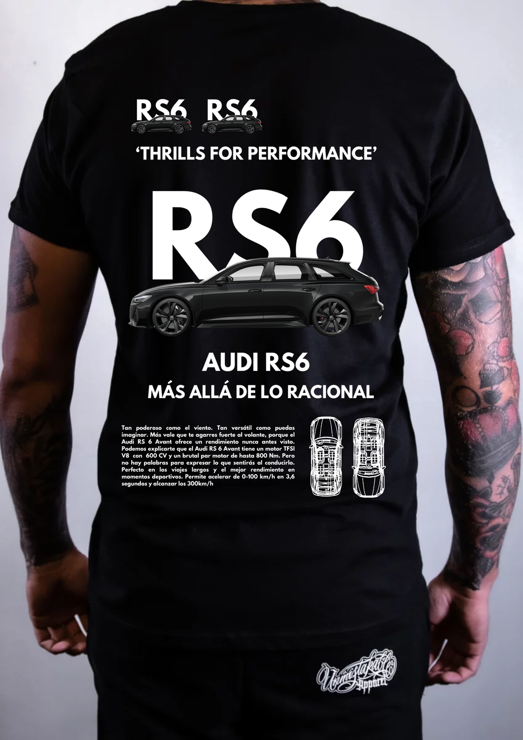 Camiseta Audi RS6 C8