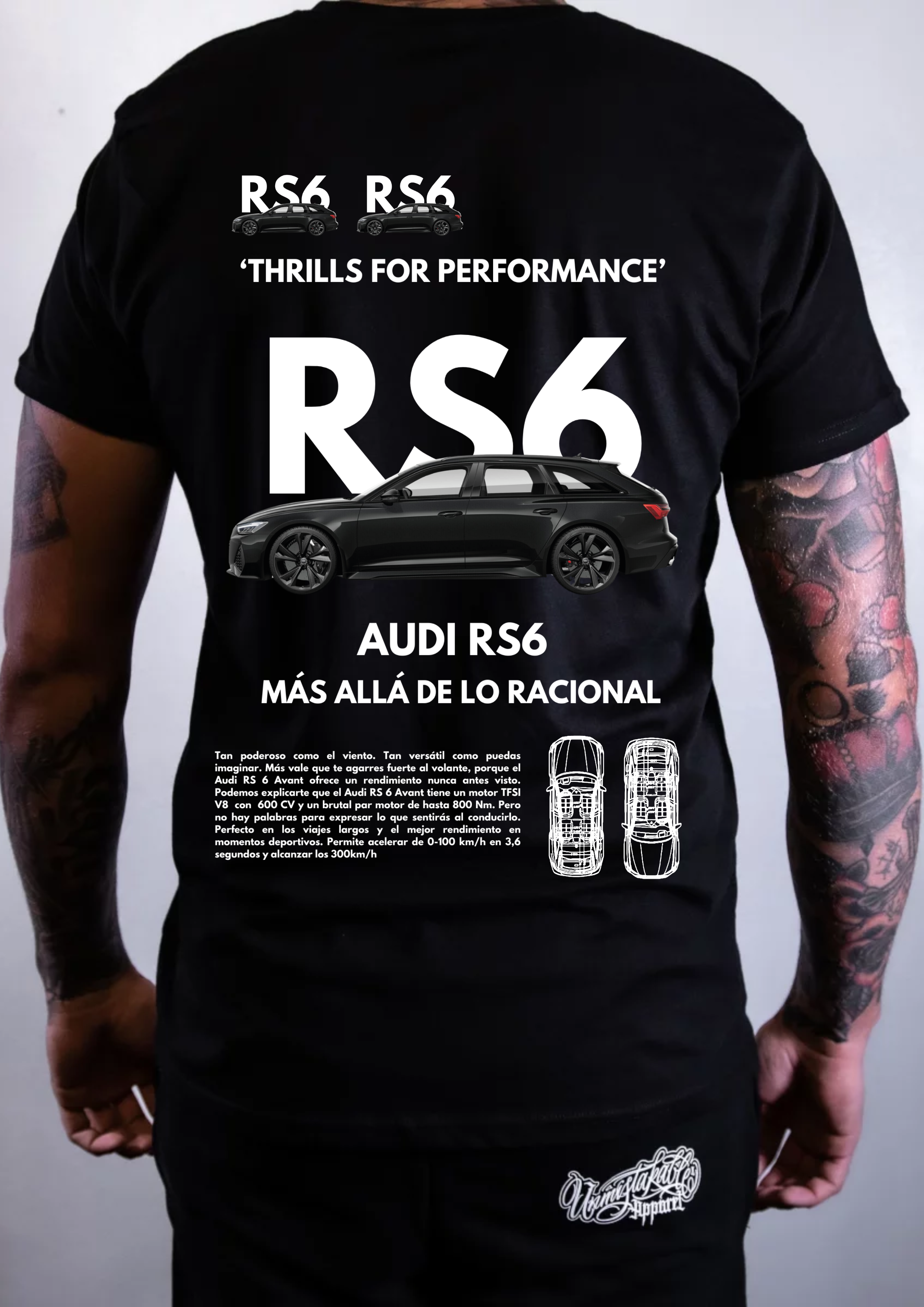 Camiseta Audi RS6 C8