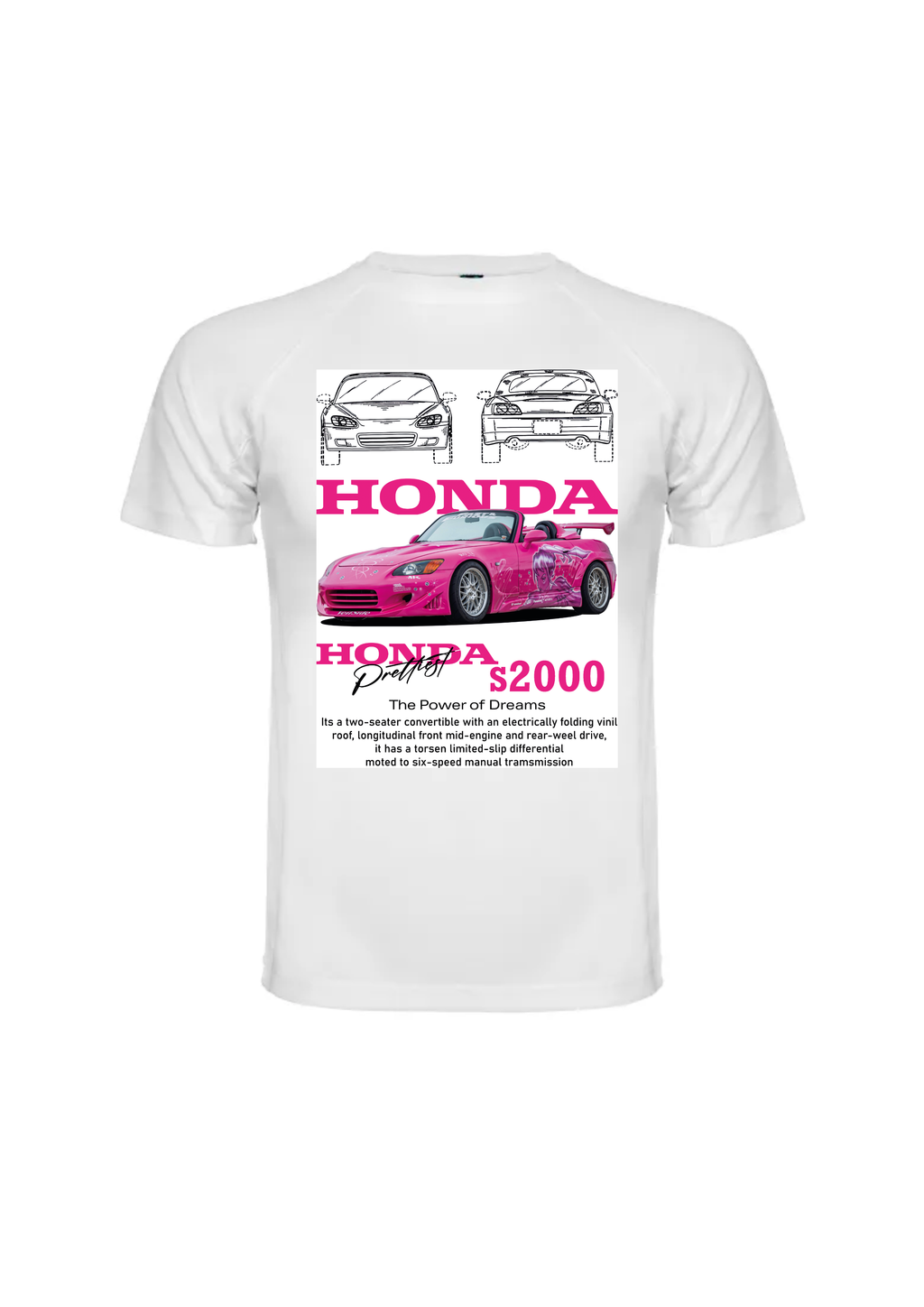 Camiseta Honda S2000 Suki