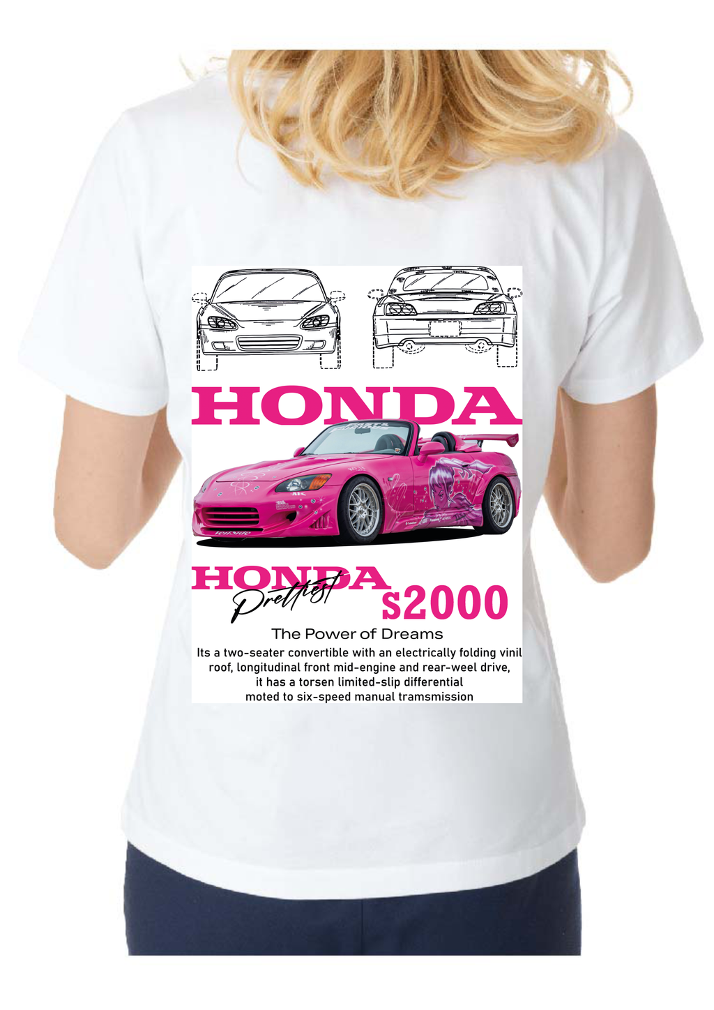 Camiseta Honda S2000 Suki